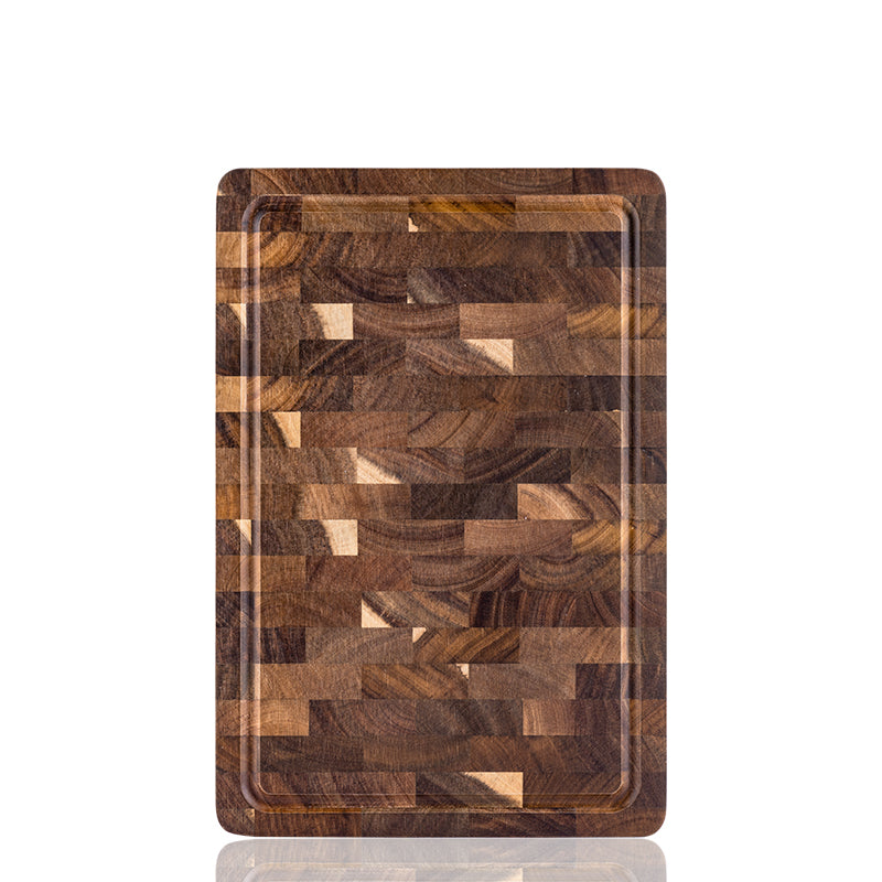 Cutting Board - Personalized Double-Sided Walnut End Grain Cutting Board - Shokunin USA