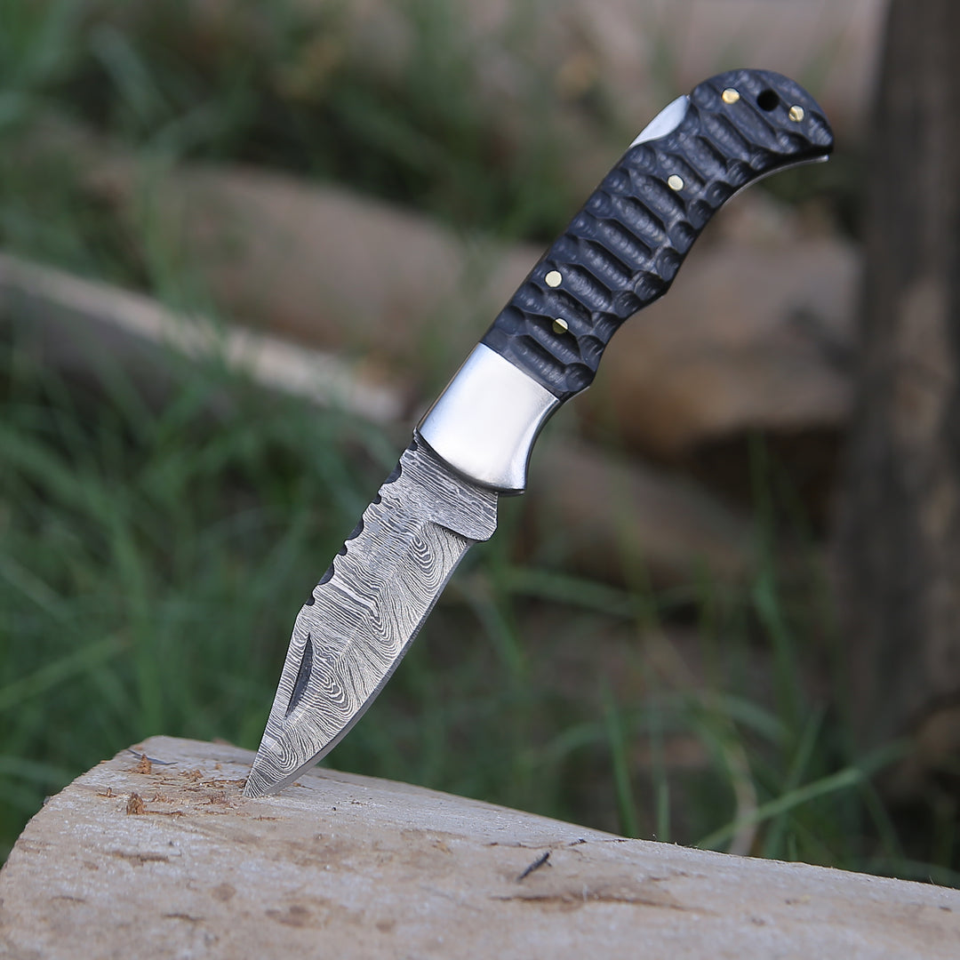 Pocket Knife - Guardian Pocket Knife with Pakkawood Handle - Shokunin USA