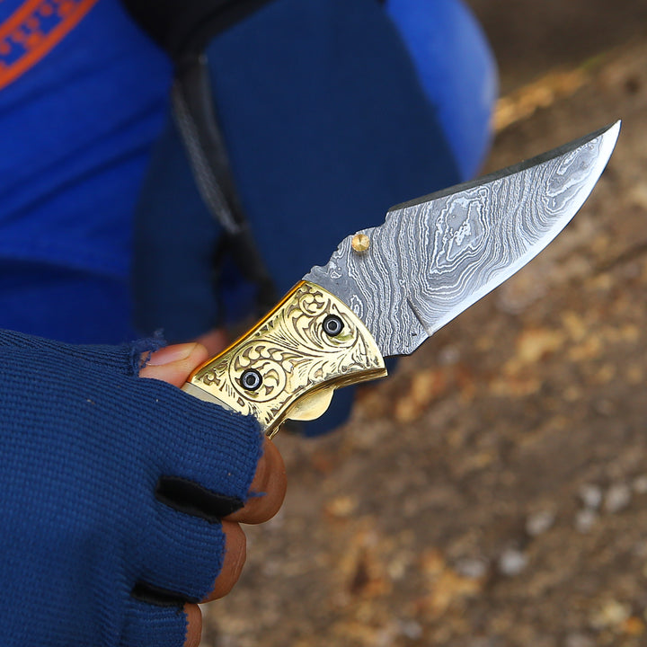 Pocket Knives - Marshal Gentleman's Folding Knife with Bone Handle - Shokunin USA