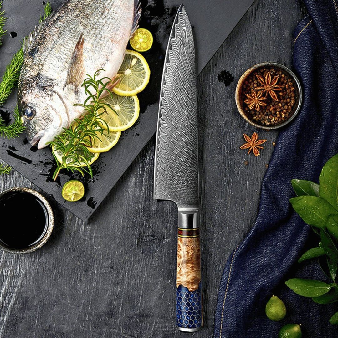 VG10 Damascus Steel - Shokunin USA