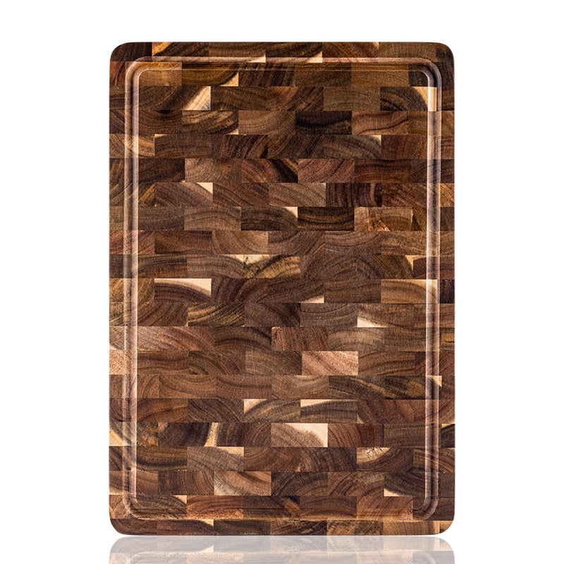 Cutting Board - Personalized Double-Sided Walnut End Grain Cutting Board - Shokunin USA