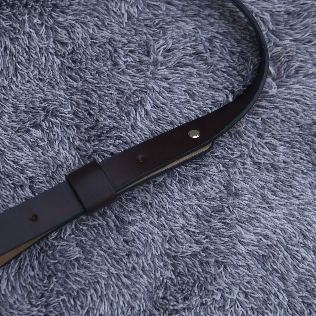 Handmade Tooled Custom Leather Sling - Personalized