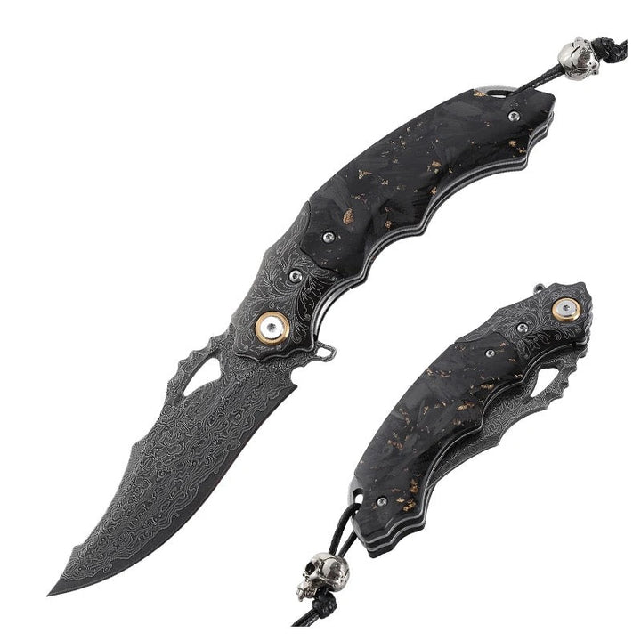 Carbon Knife – Black gold EDC Gentlemen&