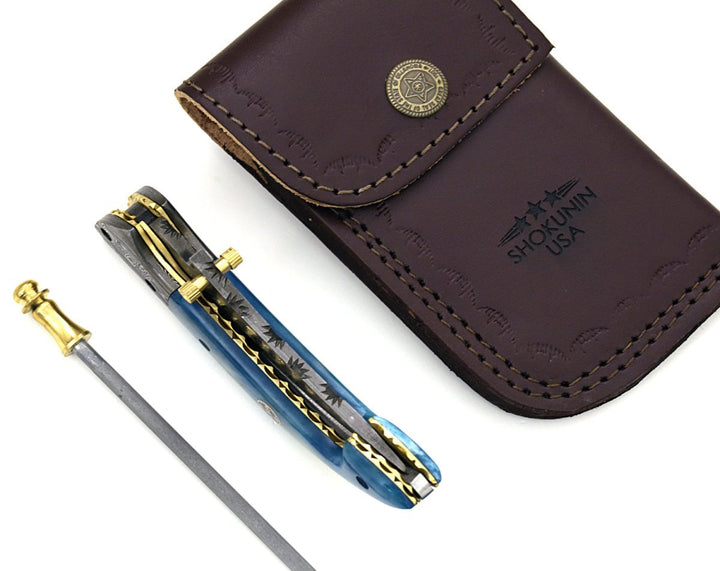 Pocket Knife Leather - Dionysus Gentleman&