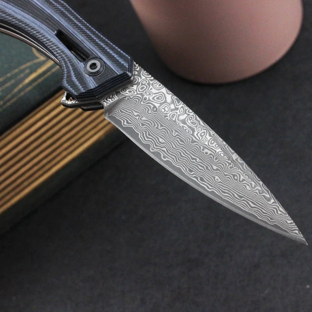 Erebus Damascus Knife - Erebus Japanese Gentleman&