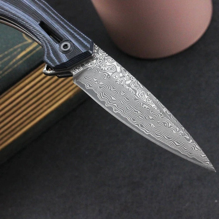 Erebus Damascus Knife - Erebus Japanese Gentleman&