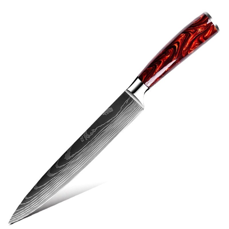 Personalized Carbon Knife – Fujin 10 Pcs Handmade Chef&
