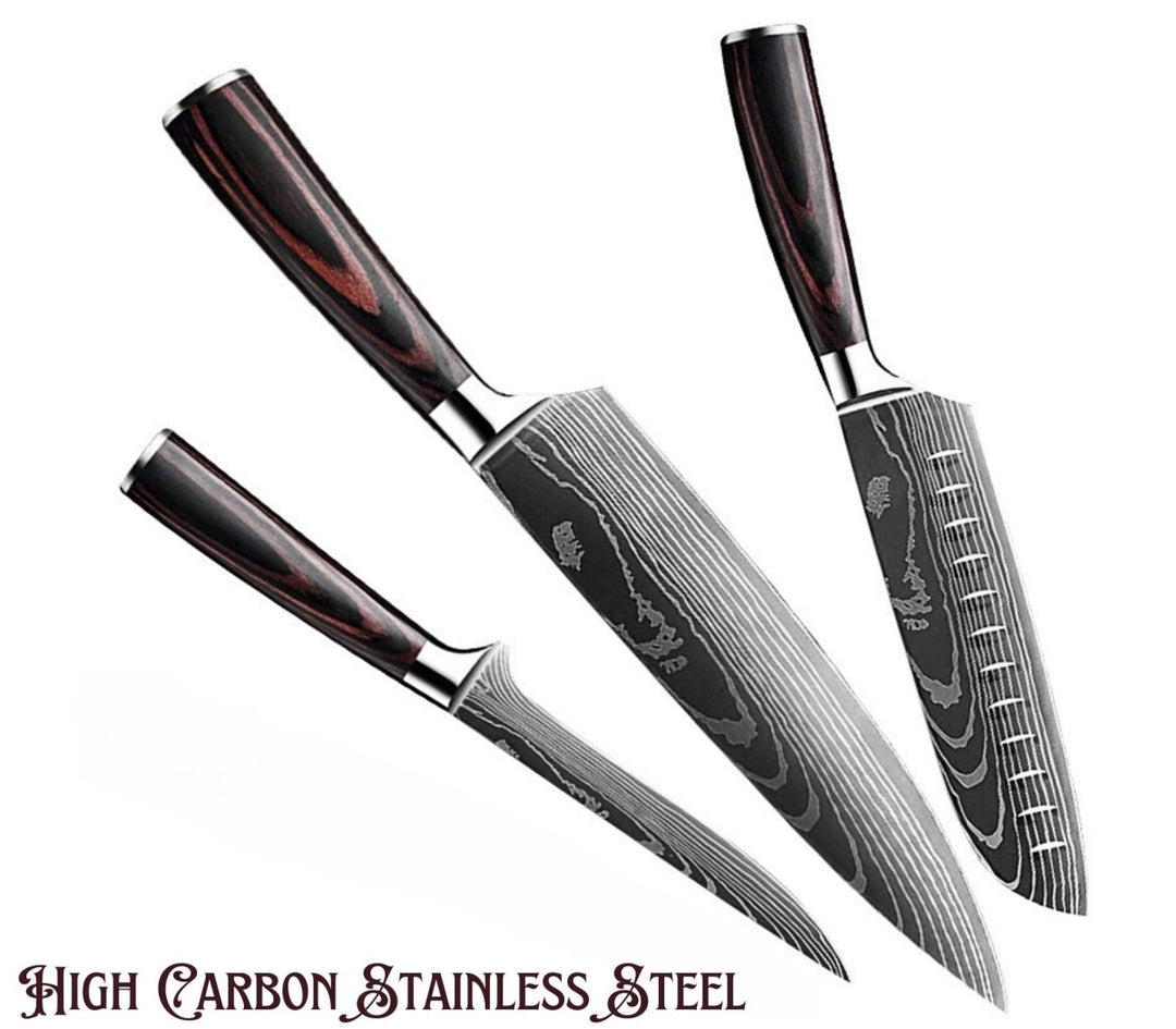 Carbon Kitchen Knife – Fujin Chef&