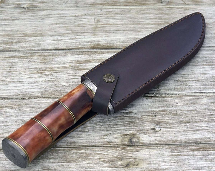 Horizon Bowie Gifts – Horizon Bowie Knife with Bone Handle – shokuninusa
