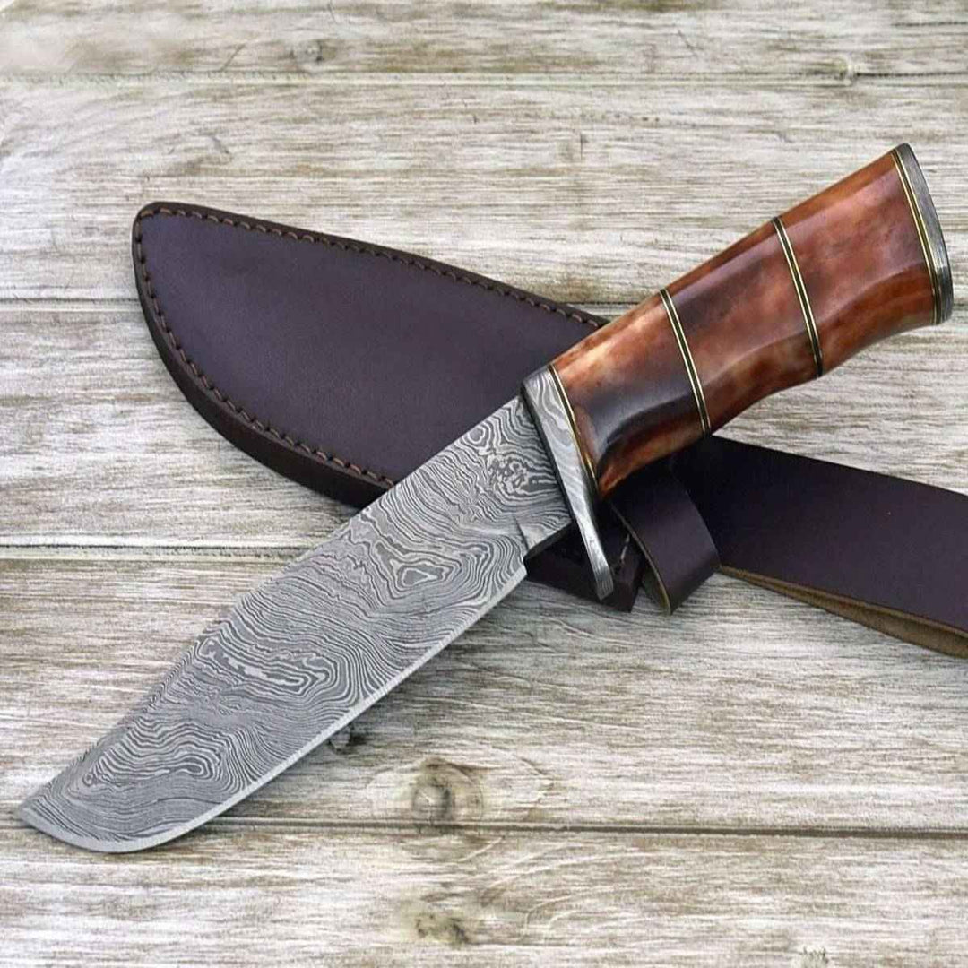 Horizon Bowie Knife with Bone Handle - Shokunin USA