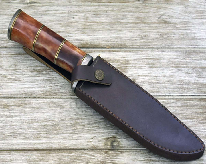 Horizon Bowie Gift - Horizon Bowie Knife with Bone Handle - Shokunin USA