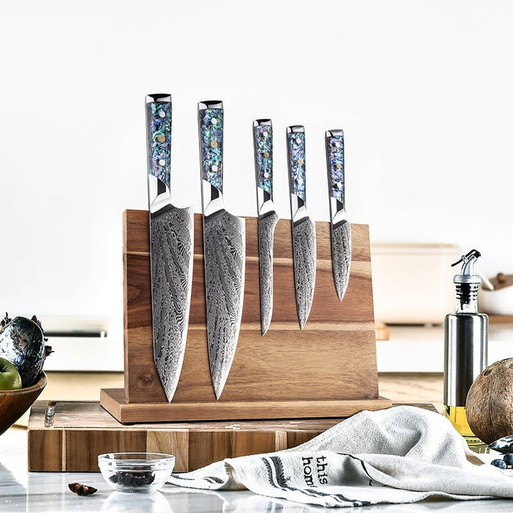 Knife Imperial Professional – Imperial Professional Japanese VG10 Damascus 5- Piece Knife Set – shokuninusa