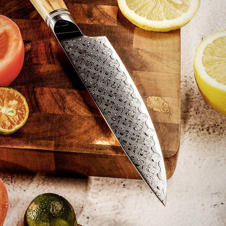 Jasmine Chef Knives – Jasmine Knife Set 5 Piece VG10 Damascus Steel Japanese Professional Chef knife Set. – shokuninusa