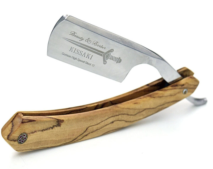 Kissaki Engraved Razors – Kissaki Straight Edge Razor – shokuninusa