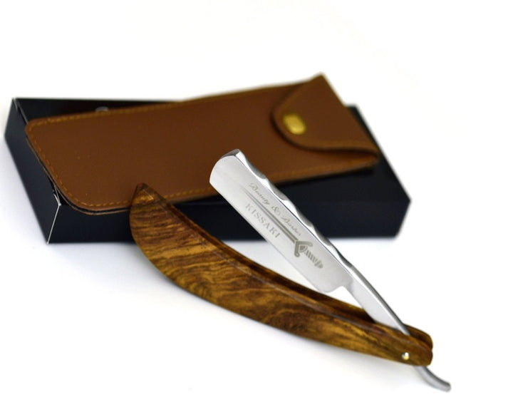 Forged Razor – Kissaki Straight Razor German high speed steel – shokuninusa