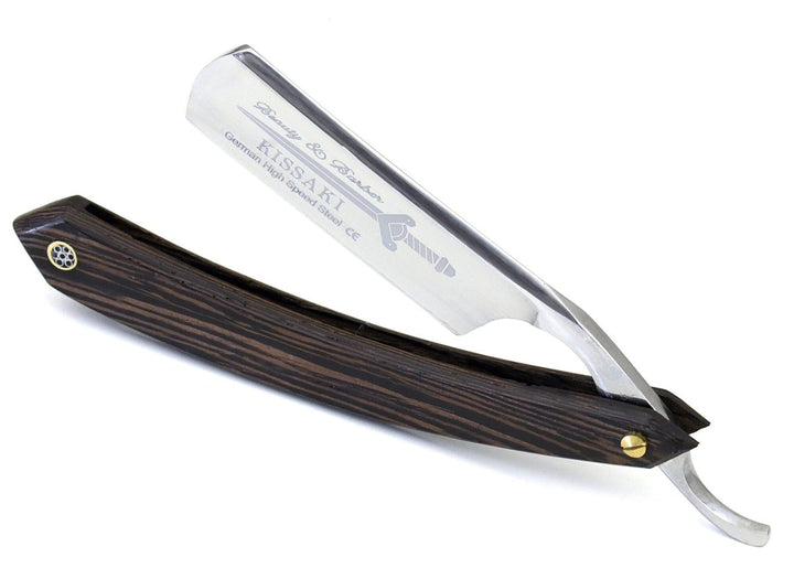 Kissaki Birthday Gifts – Kissaki Straight Razor German high speed steel – shokuninusa
