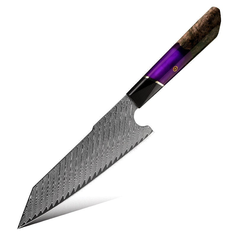 Premium Santoku Knives – Kotetsu VG10 Chef Knife Damascus Kiritsuke Knife with Exotic Rosewood Handle – shokuninusa