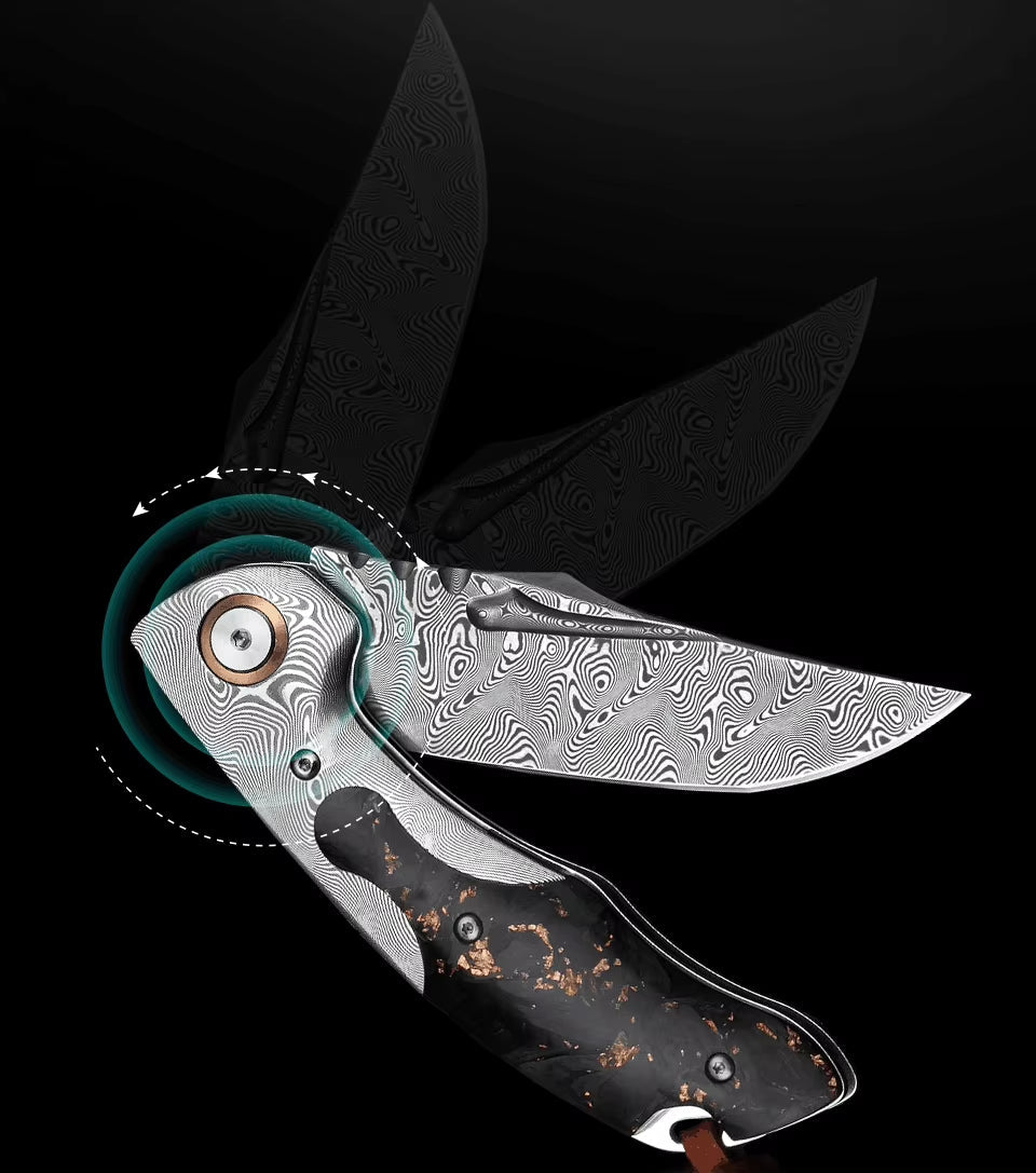 Carbon Folding Knife – Kronos Gentleman&