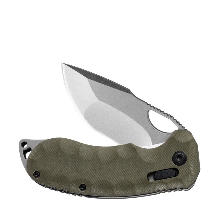 Pocket Knife - Navigator CTS XHP High Performance Stainless Tool Steel Pocket Knife with Clip &amp; G10 Fiber Handle - Shokunin USA