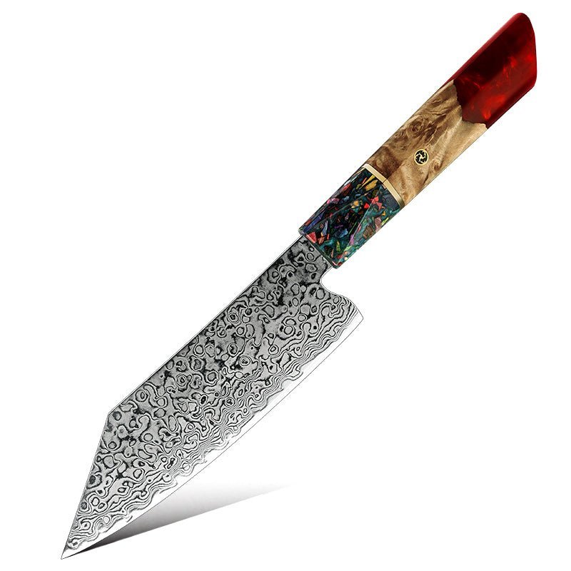 Pristine Knives – Pristine Japanese Chef Knife Set with VG-10 Damascus Steel Exotic Stabilized Olive Wood Handle &amp; Sheath – shokuninusa