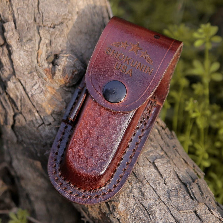 Raze Folding Knife – Raze Pocket Knife Engraved with Exotic Rose Wood Handle – shokuninusa