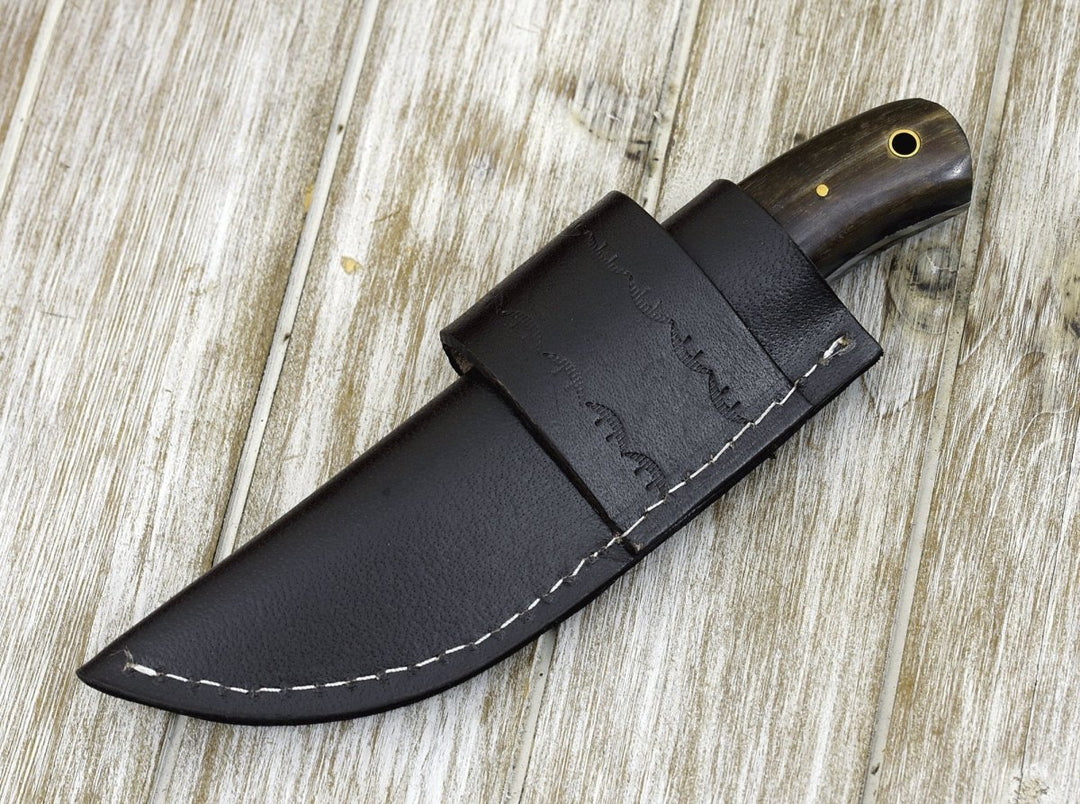Resonance Every Knives – Resonance Every Day Carry Fixed Blade Knife with Ram Horn Handle – shokuninusa