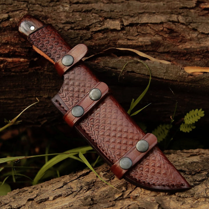 Wenge Handles – Super Cut Damascus Chef&