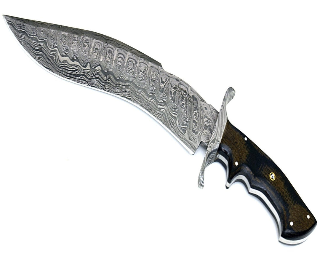 Micarta Handle – Valor Bowie Knife with Micarta Handle – shokuninusa