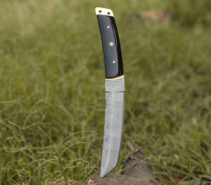 Vortex Tanto Knife with Horn Handle - Shokunin USA